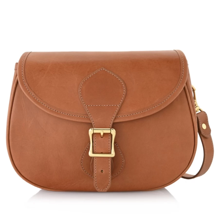 J.W. Hulme Co Legacy Large Crossbody Bag - Premium Leather Messenger Bag for Men & Women