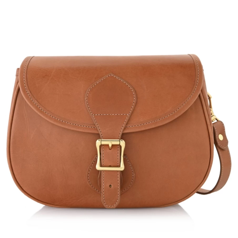 J. W. Hulme Co Legacy Medium Crossbody Bag - Genuine Leather Handcrafted Shoulder Purse