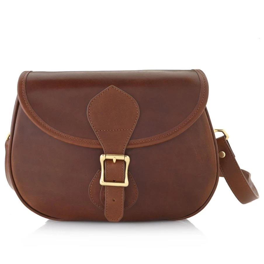 J. W. Hulme Co Legacy Medium Crossbody Bag - Genuine Leather Handcrafted Shoulder Purse