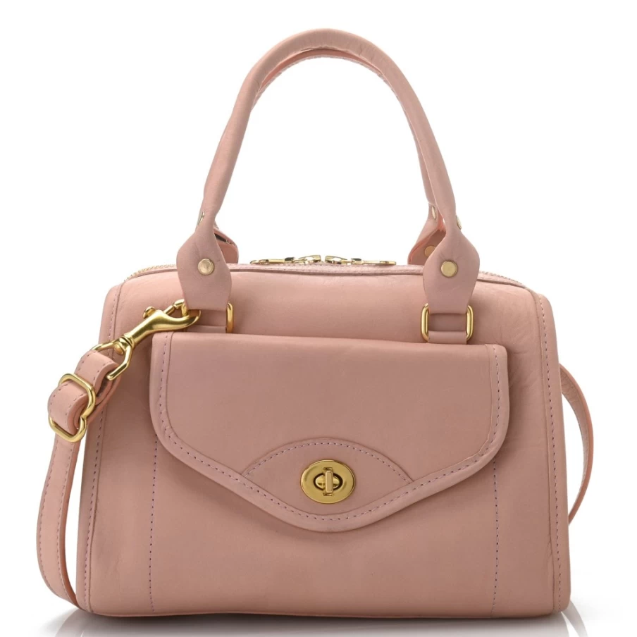 J. W. Hulme Co Juno Leather Handbag for Women - Premium Designer Tote Bag