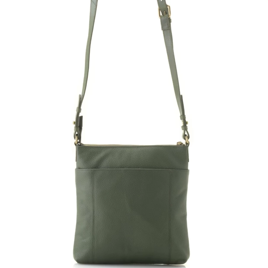 J. W. Hulme Co Skye Crossbody Bag in Glazed Pebble Grain Leather for Women