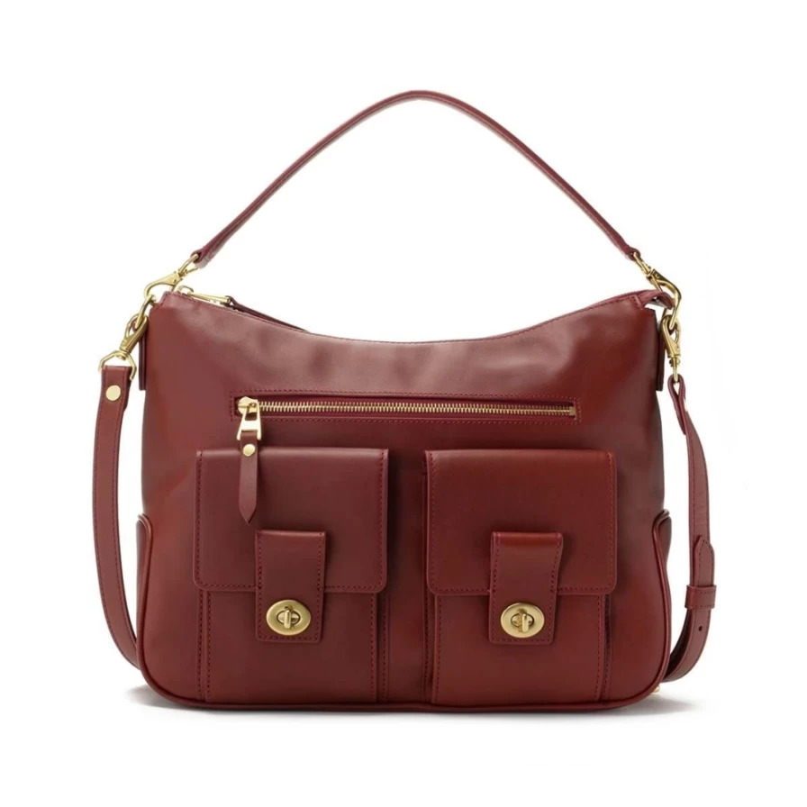 J. W. Hulme Co Stella Satchel Handbag - Premium Leather Crossbody Bag for Women