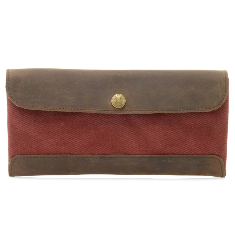 J.W. Hulme Co. Premium Canvas Travel Pouch for Toiletries & Essentials – Durable & Stylish Organizer