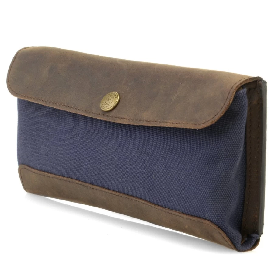 J.W. Hulme Co. Premium Canvas Travel Pouch for Toiletries & Essentials – Durable & Stylish Organizer