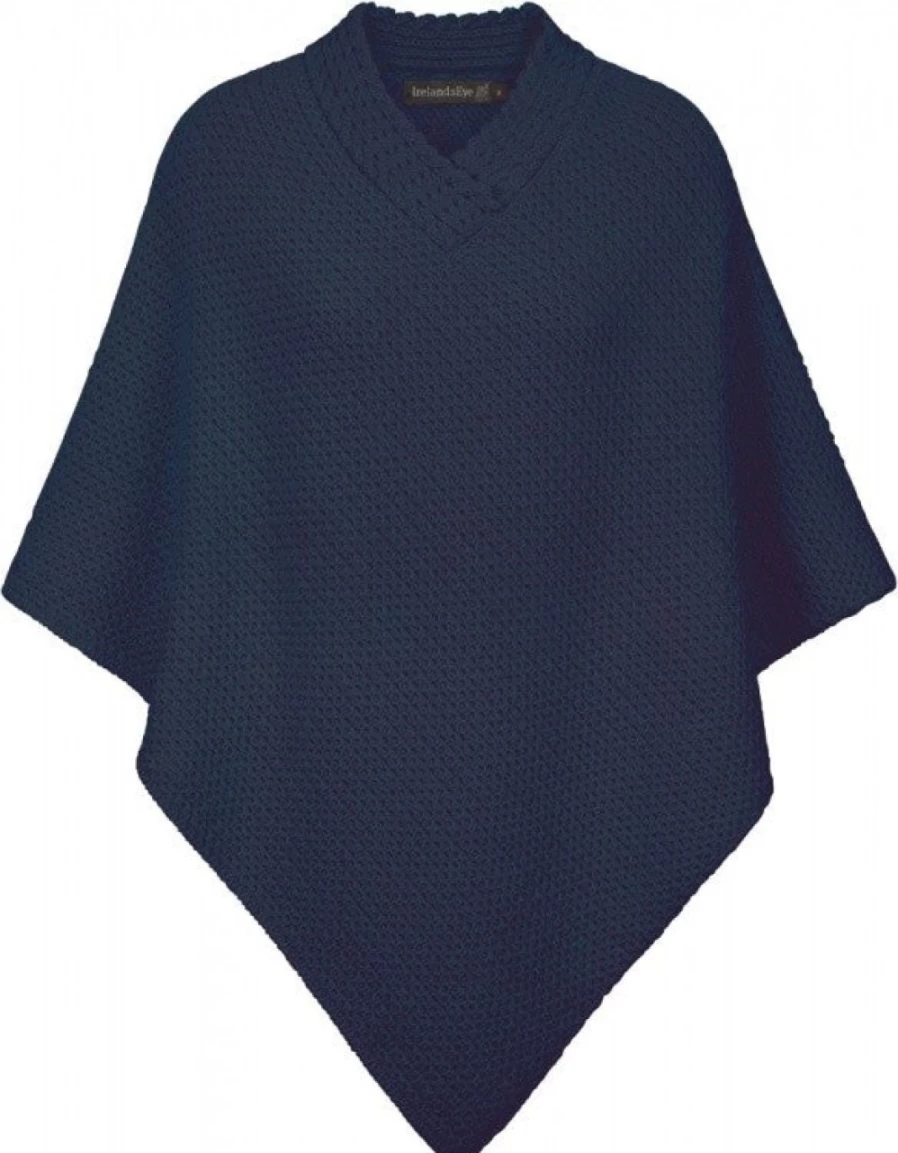 J. W. Hulme Co Women's Avonberg Cable Knit Poncho - Irelandseye Style Warm Wool Wrap