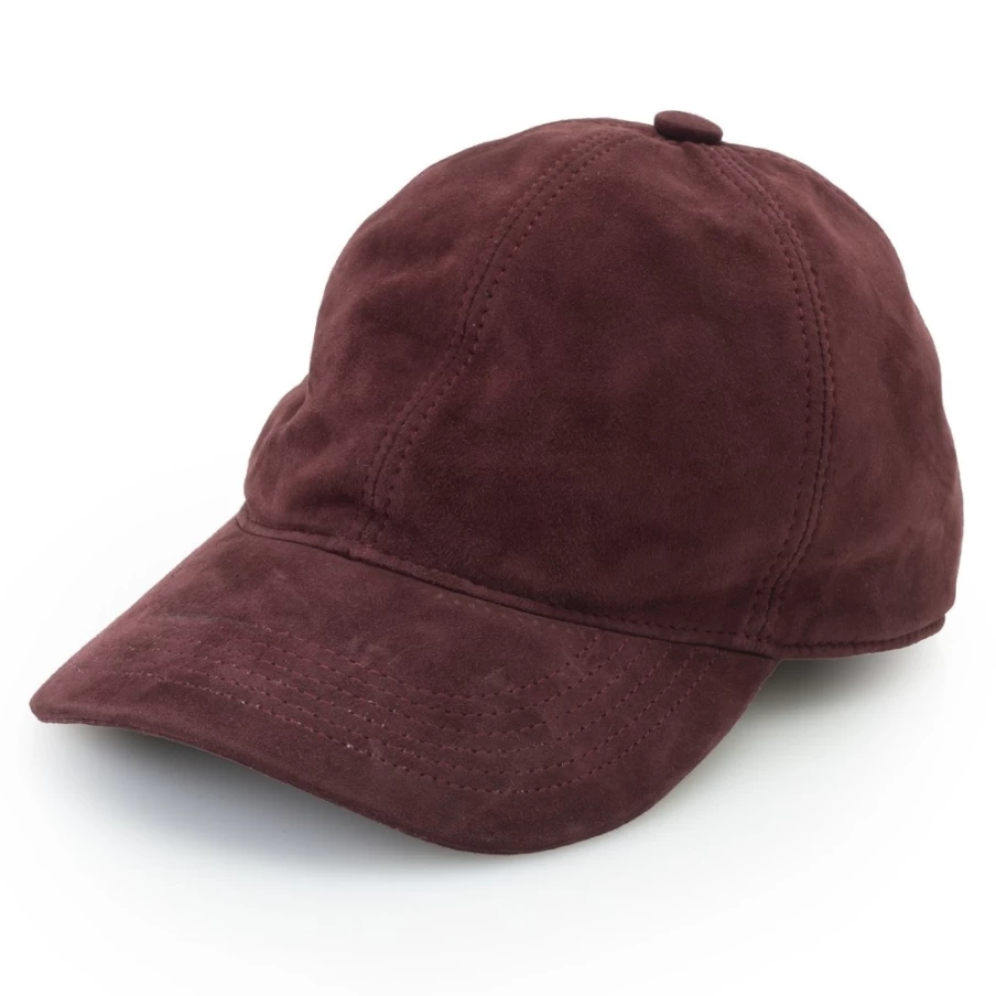 Men's Suede Baseball Cap by J. W. Hulme Co – Premium Leather Casual Hat for Men