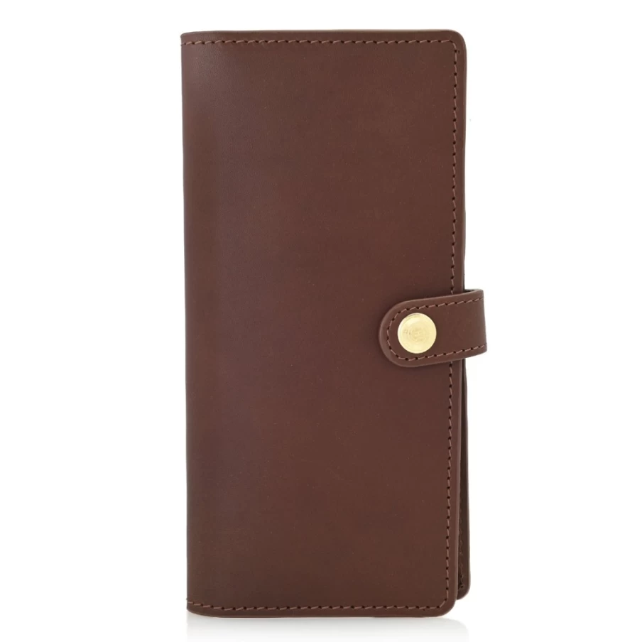 J. W. Hulme Co Premium Large Travel Wallet for Passport & Money – RFID Blocking Leather Organizer