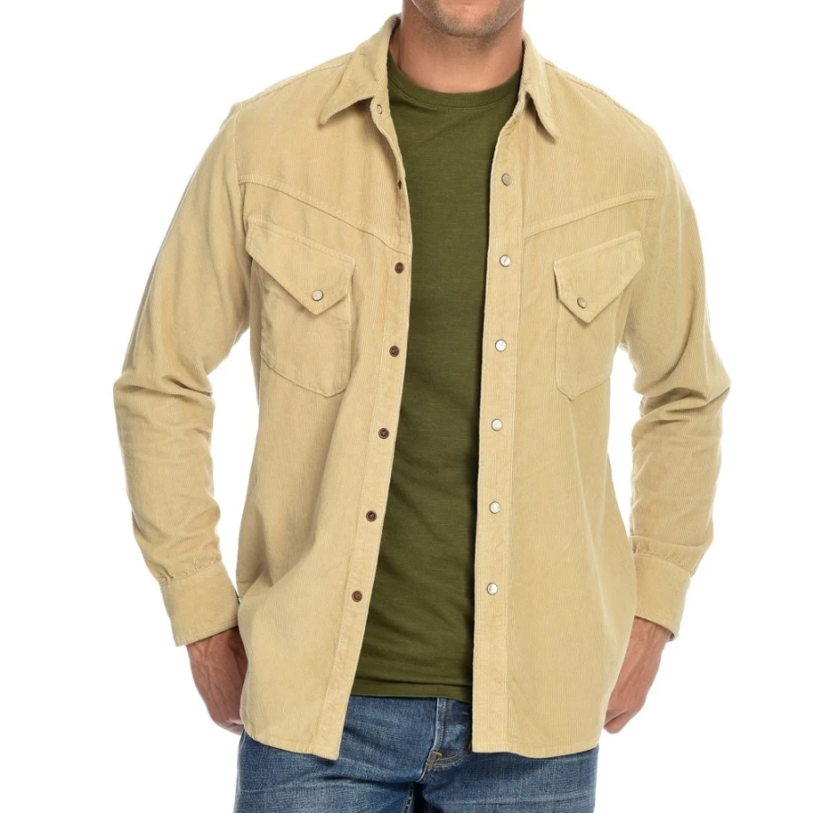 Men's Corduroy Shirt by J. W. Hulme Co – Premium Cotton Comfort Fit Casual Wear