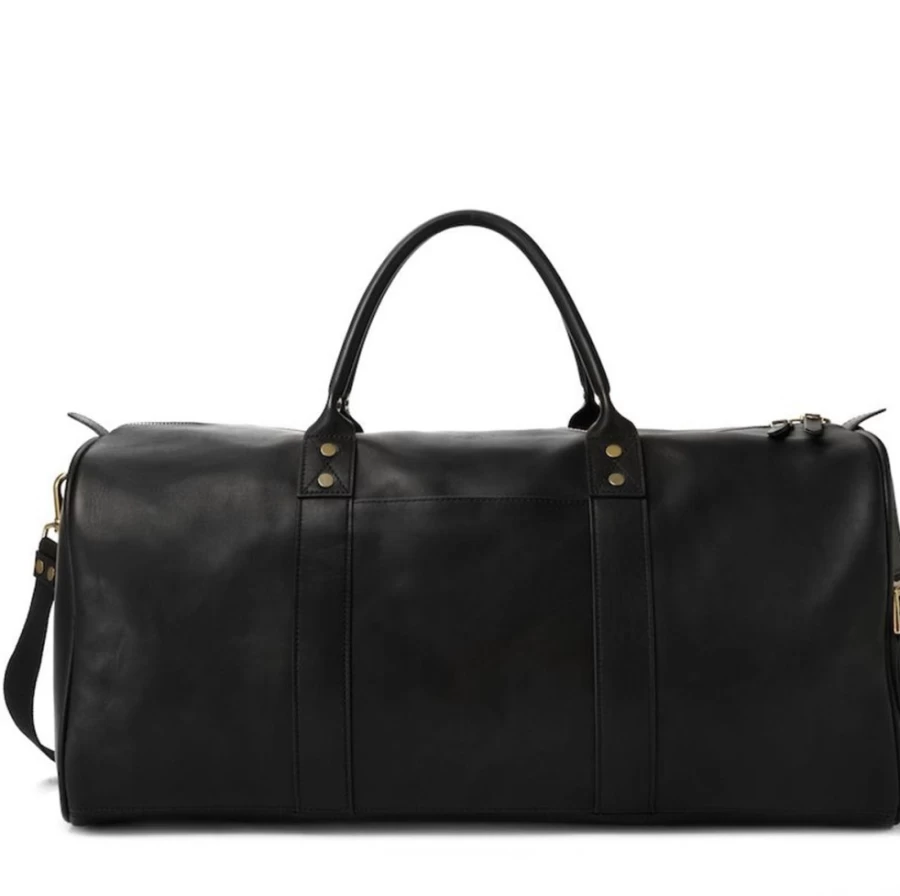 J. W. Hulme Co Continental Duffel V1 Travel Bag - Black Hanover Carryall Luggage