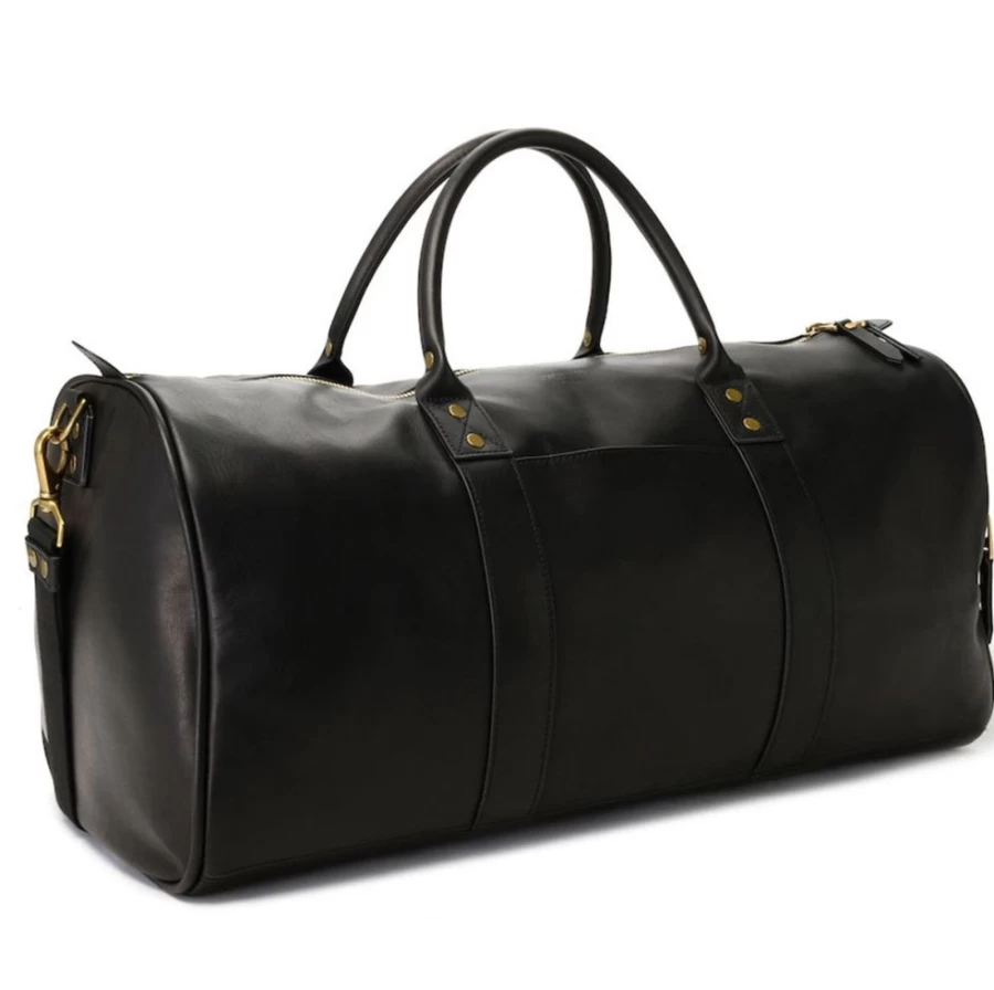 J. W. Hulme Co Continental Duffel V1 Travel Bag - Black Hanover Carryall Luggage