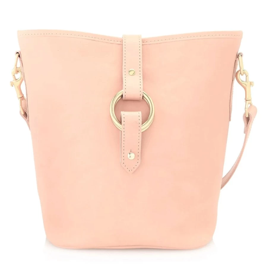 J. W. Hulme Co Belmont Avenue Natural Heritage Leather Feed Bag for Men & Women