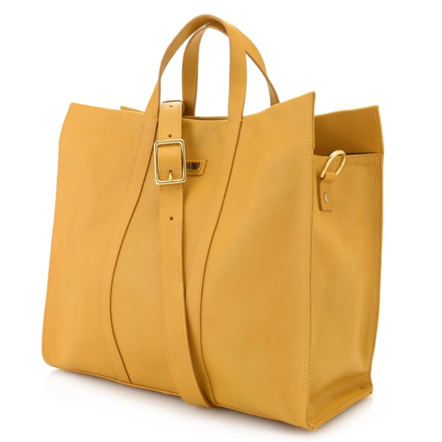 J. W. Hulme Co Selby Pebble Leather Shopper Tote Bag for Women