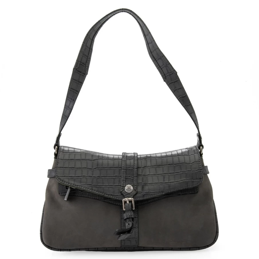 J. W. Hulme Co Avery Leather Shoulder Bag for Women & Men - Durable & Stylish Crossbody Bag