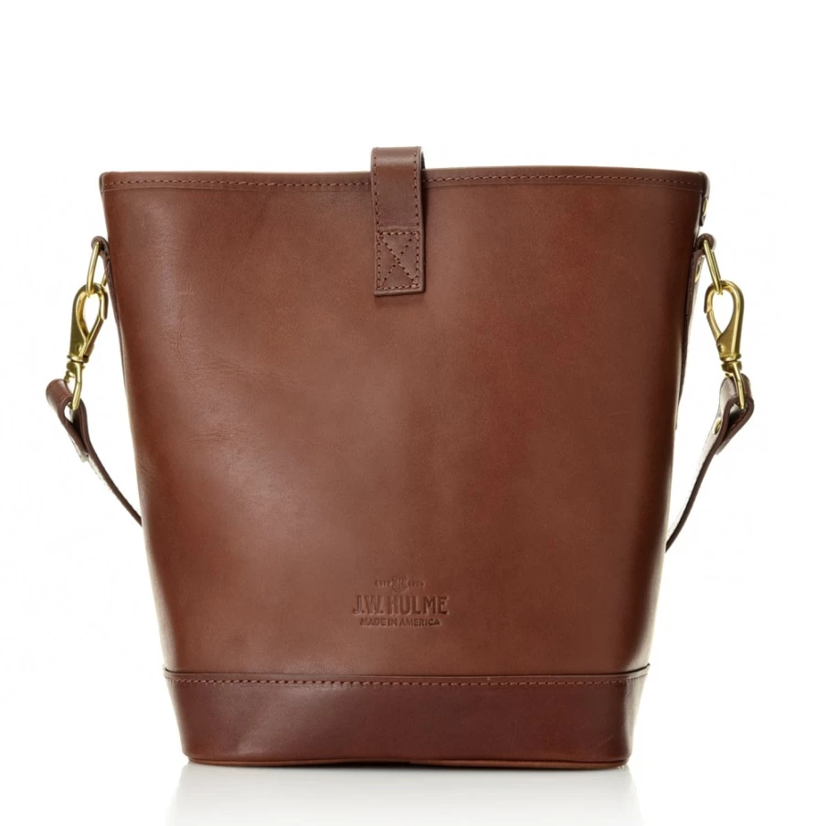 J.W. Hulme Co Belmont Avenue Leather Feed Bag - Classic & Durable Design