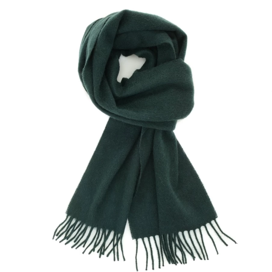J. W. Hulme Co Men's Cashmere Scarf - Hogarth of Scotland Luxury Fringe Design