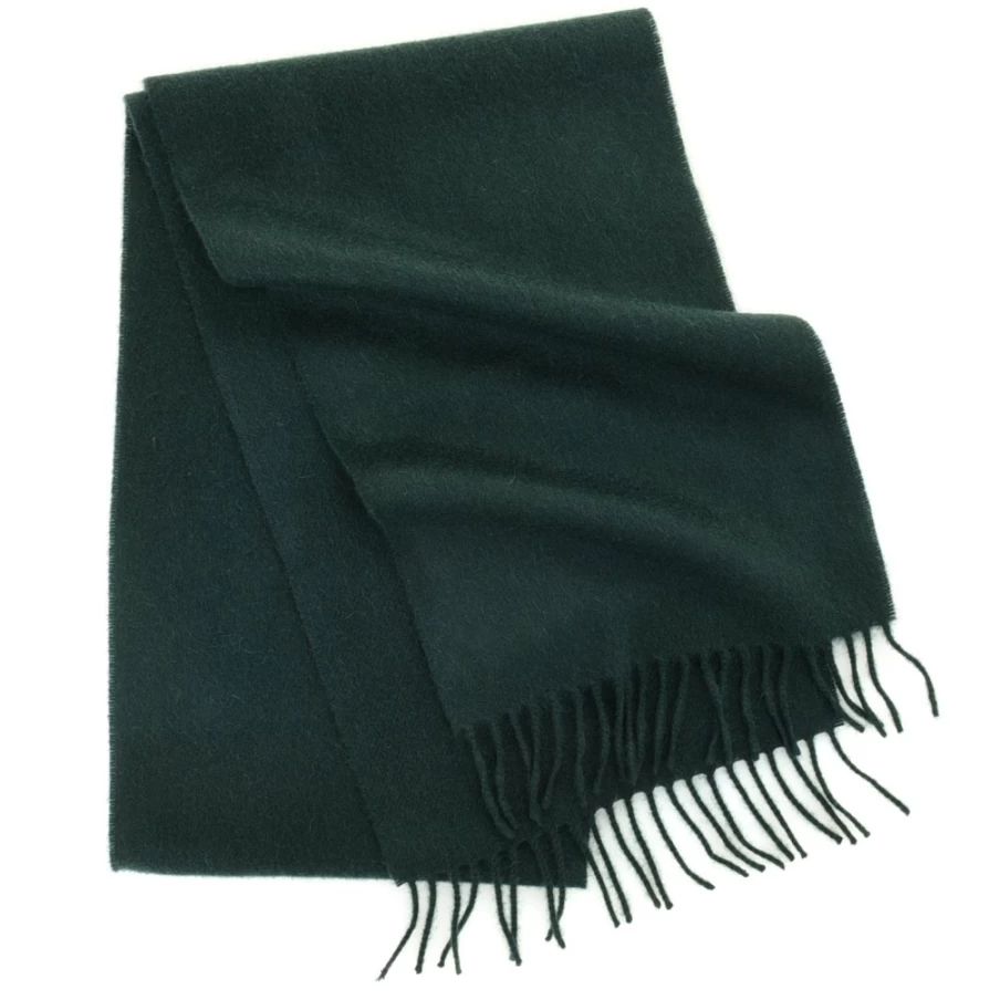 J. W. Hulme Co Men's Cashmere Scarf - Hogarth of Scotland Luxury Fringe Design
