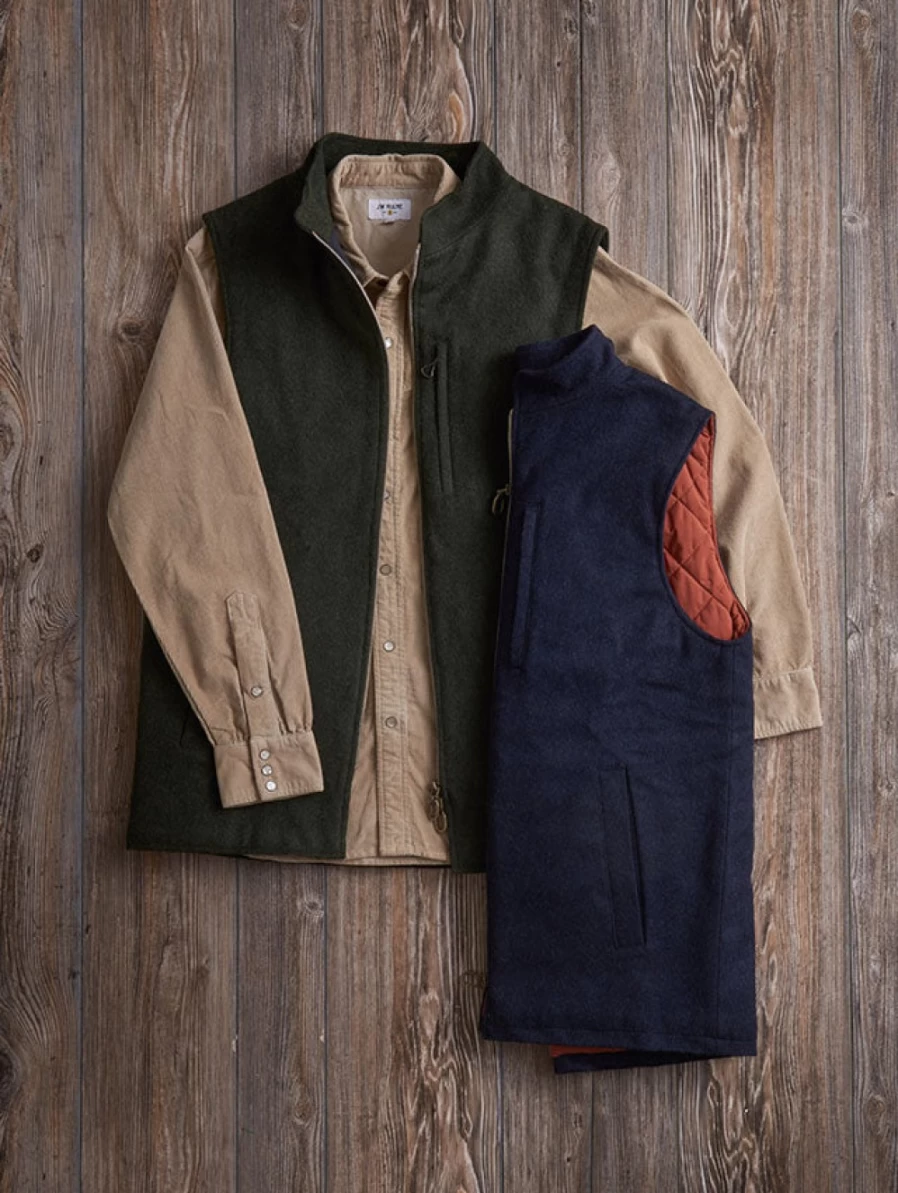 J. W. Hulme Co Men's Hughie Waistcoat Gilet Vest - Classic English Utopia Style