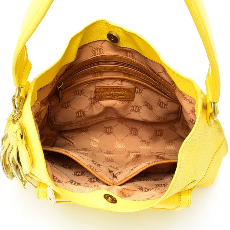 J.W. Hulme Co Piper Saffiano Leather Shoulder Bag for Women, Premium Genuine Leather Handbag, Stylish Crossbody Purse with Adjustable Strap