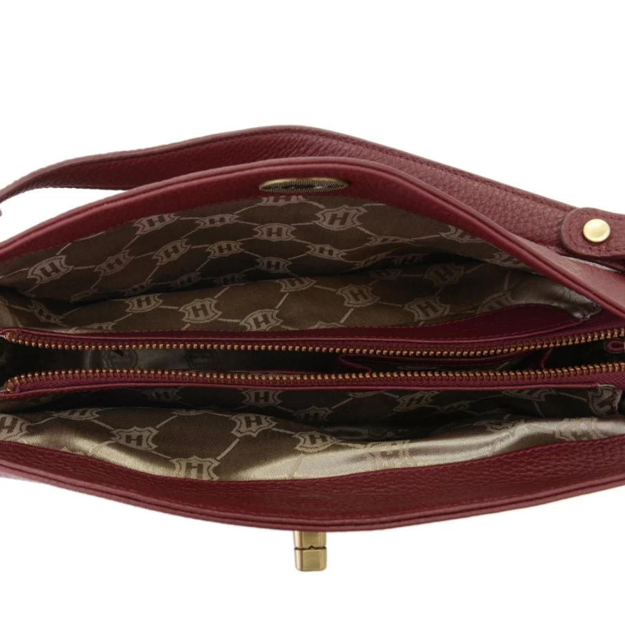 J.W. Hulme Co Dylan Convertible Leather Satchel - Adjustable Strap Shoulder Bag