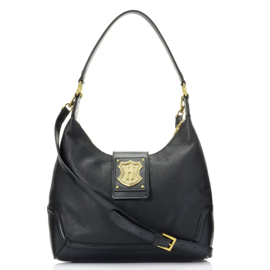 J. W. Hulme Co Genuine Leather Crossbody Bag with Adjustable Shoulder Strap